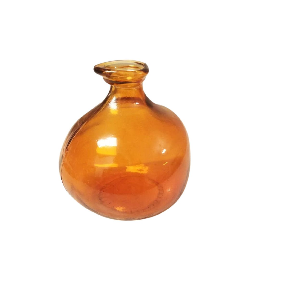 JunkYardBlonde's tweet image. Orange Glass Jug Vase, Free Shipping tuppu.net/6201ea01 #JunkYardBlonde #Etsy #GlassPitcher
