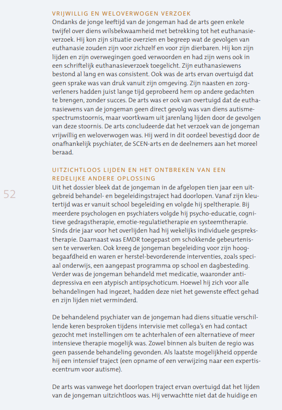 AstridvanDuyn's tweet photo. @terryfuck45 For everyone's information, the original report is available to read as a pdf (in dutch) on the committee's website, euthanasiecommissie dot nl. It's on page 51 and everyone in the replies to that post will be glad to hear none of their grim fantasies are true https://t.co/Sek0ZtjjzX