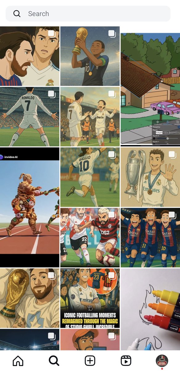 My Instagram explore page has gone from cool sports graphics &amp; photo manipulation artwork to this in the space of a few days.