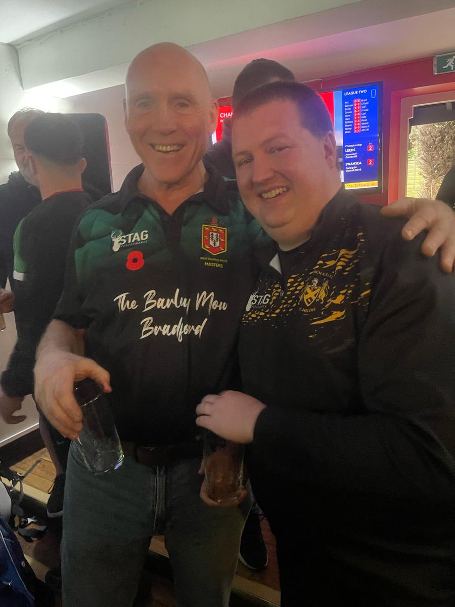 HaresfinchR's tweet image. Congratulations to Haresfinch Masters man of the match in yesterday’s game away against west bowling , sponsored by “It’s all wood” #15 Ade Bowden 
#RLmasters #rugbyleague #MOTM