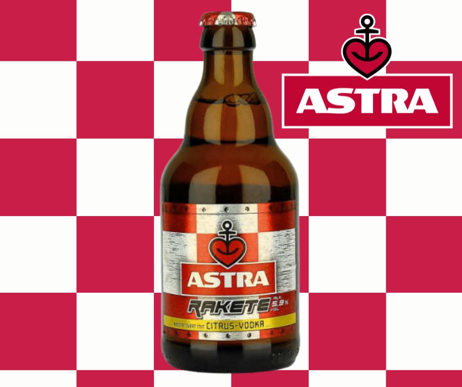Get the party started with Astra Rakete! Bold &amp; zesty, this isn’t your typical Radler! Its expertly blended with citrus vodka, creating a refreshingly unique twist on a classic favourite; bursting with vibrant citrus flavours 

👉shorturl.at/Lylx3?utm_camp…