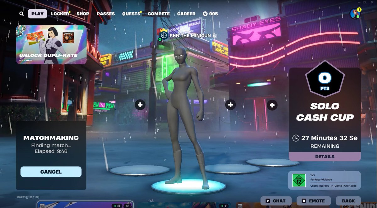 started 2 hours late because I didn't know it's earlier today and 10mins queue wtf is this region