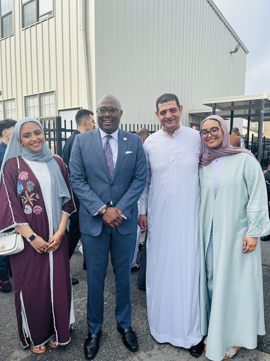 It was an honor to share remarks at ICLR’s Eid al-Fitr service. I shared our commitment to unity and inclusion. Our administration’s North Star encompasses unity, growth and transformation. Intentional relationships, representation &amp; showing up furthers this mission. Eid Mubarak.