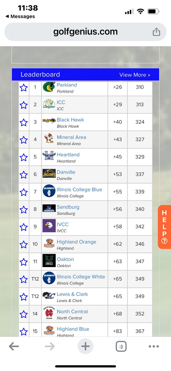 coachhuff34's tweet photo. Congrats to to Mineral Area College golf team for finishing 4th at the Illinois Central CC golf tournament played at the DA Weibring  Illinois State University course!  The Cardinals battled gust of 40-50mph. Freshman golf Colin Pini medaled at T6!  Congrats to all! https://t.co/jC9gZNHj43