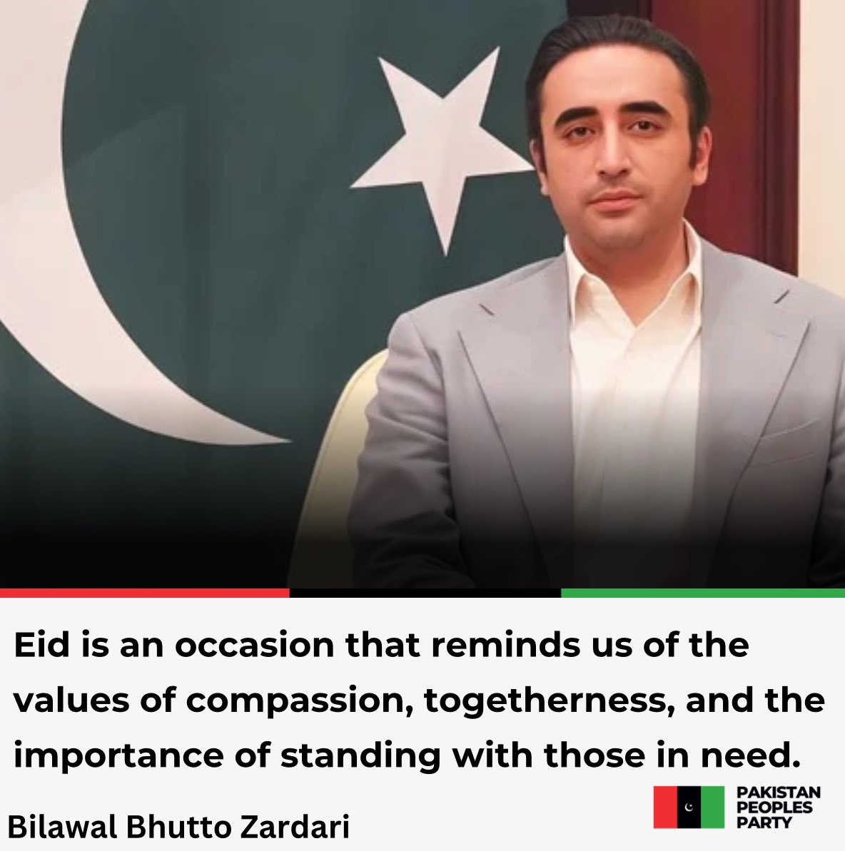 PPP (@mediacellppp) on Twitter photo Chairman PPP <a href="/BBhuttoZardari/">BilawalBhuttoZardari</a> felicitates Muslims on Eid-ul-Fitr
#EidAlFitr
Read More: ppp.org.pk/pr/33632/ Chairman PPP <a href="/BBhuttoZardari/">BilawalBhuttoZardari</a> felicitates Muslims on Eid-ul-Fitr
#EidAlFitr
Read More: ppp.org.pk/pr/33632/
