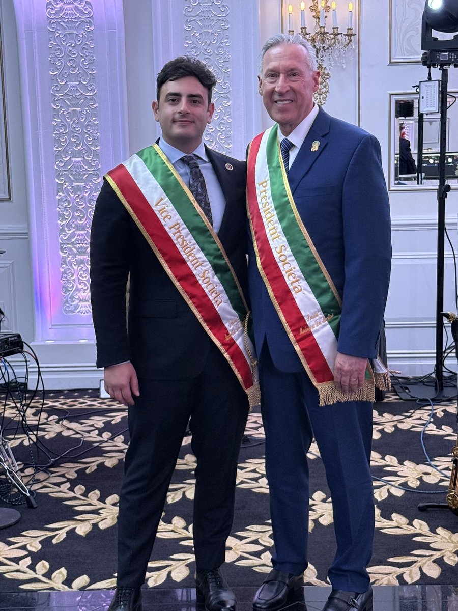 March 29th now marks another significant day for me. I was sworn in by an outstanding group of men to serve as President for the Societa’ Madonna DEI Martiri.  Words cannot express my heartfelt thanks for the trust my Brothers place in me and the great pride I feel.