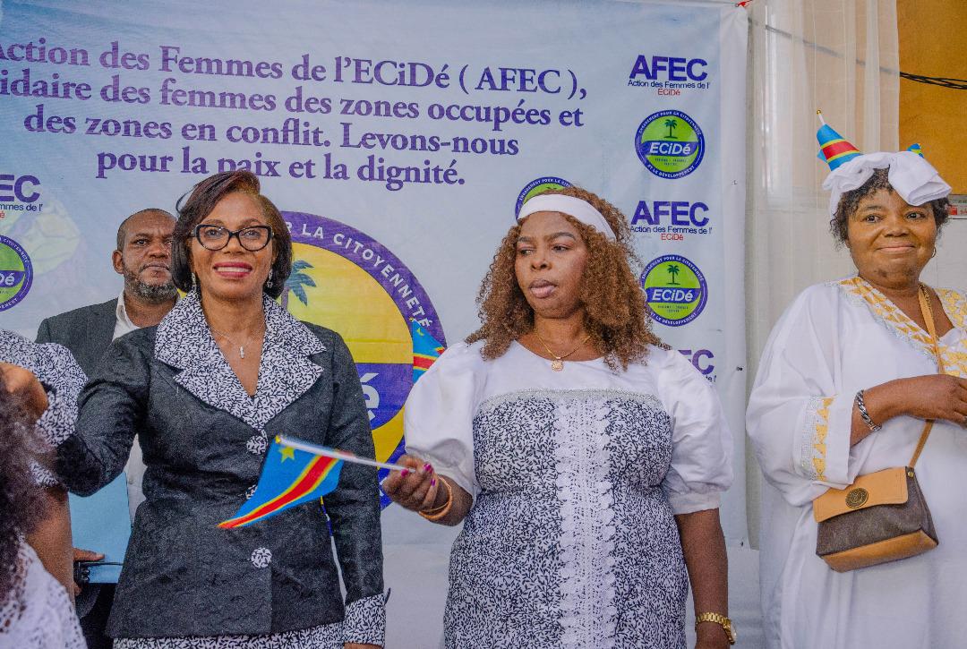 MuzingaYasser's tweet photo. #ECiDé #AFEC
Résumé de l’événement :
Mois des droits des femmes
L’Action des Femmes de l’ECiDé (AFEC) a organisé un événement marquant le mois des droits des femmes ce dimanche 30 mars 2025 dans la commune de Bandalungwa, où Madame Esther Fayulu https://t.co/agvpn2D9w7