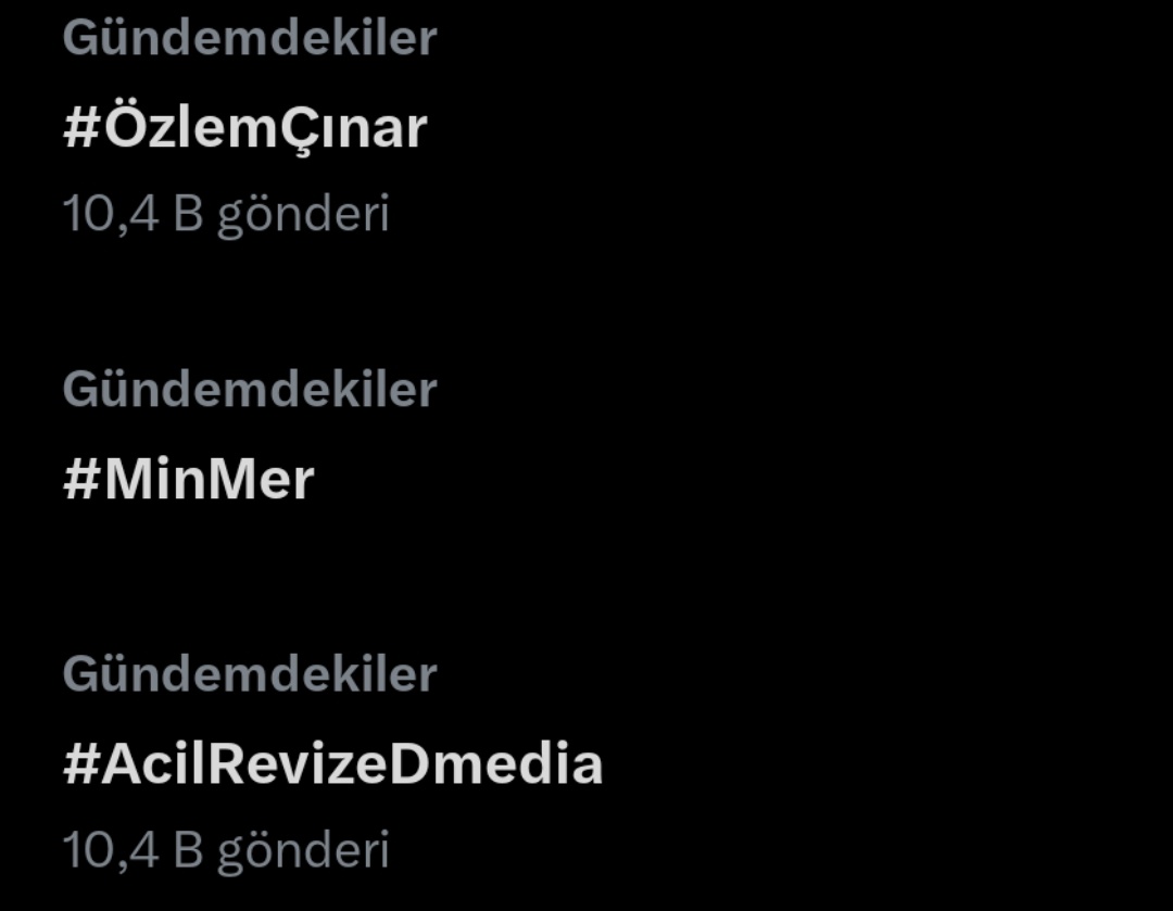 Bu daha başlangıç demiştik ❤️‍🔥
#AcilRevizeDmedia #ÖzlemÇınar #Aylin <a href="/OzerErten/">𝐎𝐙𝐄𝐑</a> <a href="/arzuegmir/">Arzu Egmir</a> <a href="/BrnBey/">Baran Özçaylan</a> <a href="/DMediaOfficial/">D MEDIA</a> <a href="/KanalD/">Kanal D</a> <a href="/acdeveci/">Cengiz Deveci</a>