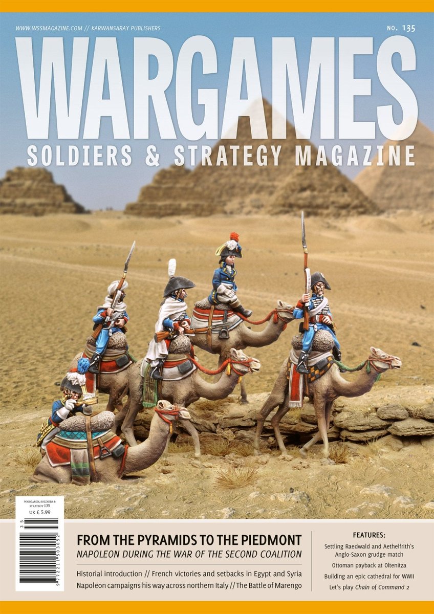 Coming soon: Wargames, Soldiers and Strategy 135 (pre-order) ! tny.app/cdltl580