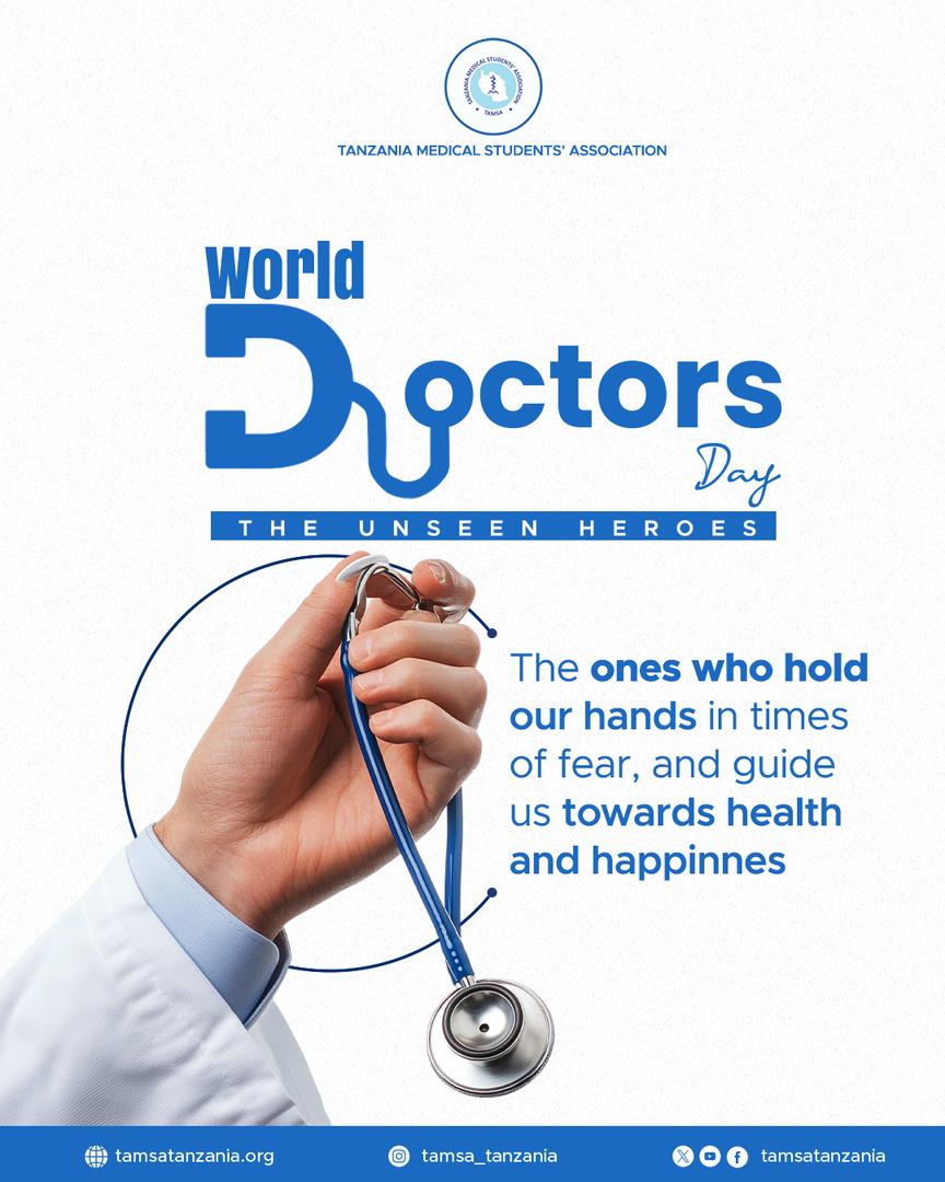 Today and always, we honor your sacrifices, celebrate your resilience, and thank you for being the true heroes in white coats. 

The world is healthier, kinder, and brighter because of you. ❤️🩺 #DoctorsDay #HealthcareHeroes #ThankYouDoctors #tamsatanzania