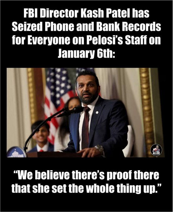 Someone tell Kash Patel and the MORONS who follow him. WE WON THE ELECTION NO NEED TO PROTEST.