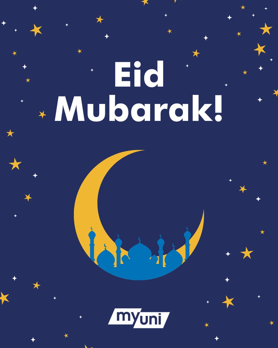 We would like to wish our University community Eid Mubarak upon the first sighting of the moon! 

If you are celebrating with family and friends today, we hope you have a wonderful time. 

Eid Mubarak!