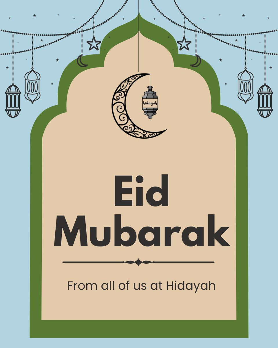 #EidMubarak from all of us at Hidayah 💚☪️🥳 We hope you all had a wonderful #Ramadan and enjoy the celebrations today!

If you want a chance to celebrate with your #QueerMuslim family, there's still spaces left for our London Eid Party on 6 April! Head to our bio to sign up now