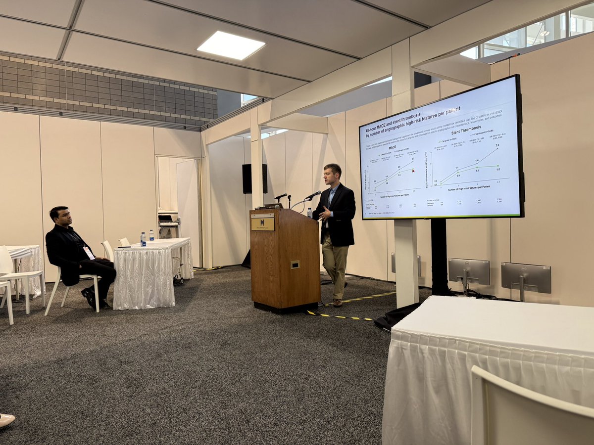 Roshan Bista, MD (@roshanbista85) on Twitter photo Dr. Kerrigan delivered an excellent presentation on the real-world applications of Cangrelor in percutaneous coronary intervention (PCI). <a href="/ACCinTouch/">American College of Cardiology</a> <a href="/zghouzi/">Mohamed Zghouzi, MD, RPVI</a> <a href="/timir_paul/">Timir Paul, MD, PhD, FACC, FSCAI, FAHA</a> <a href="/kerrigjl/">Jimmy Kerrigan</a> Dr. Kerrigan delivered an excellent presentation on the real-world applications of Cangrelor in percutaneous coronary intervention (PCI). <a href="/ACCinTouch/">American College of Cardiology</a> <a href="/zghouzi/">Mohamed Zghouzi, MD, RPVI</a> <a href="/timir_paul/">Timir Paul, MD, PhD, FACC, FSCAI, FAHA</a> <a href="/kerrigjl/">Jimmy Kerrigan</a>