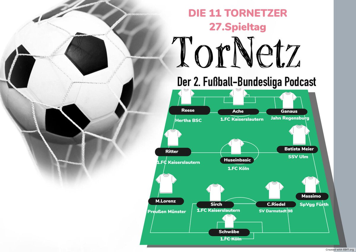TorNetz98's tweet image. Die #11TorNetzer des 27. #Spieltags in der #2bundesliga.

Wer fehlt eurer Meinung nach? Lasst es uns in den Kommentaren wissen.

#fussball #fußball #tornetz #topelf #topspieler