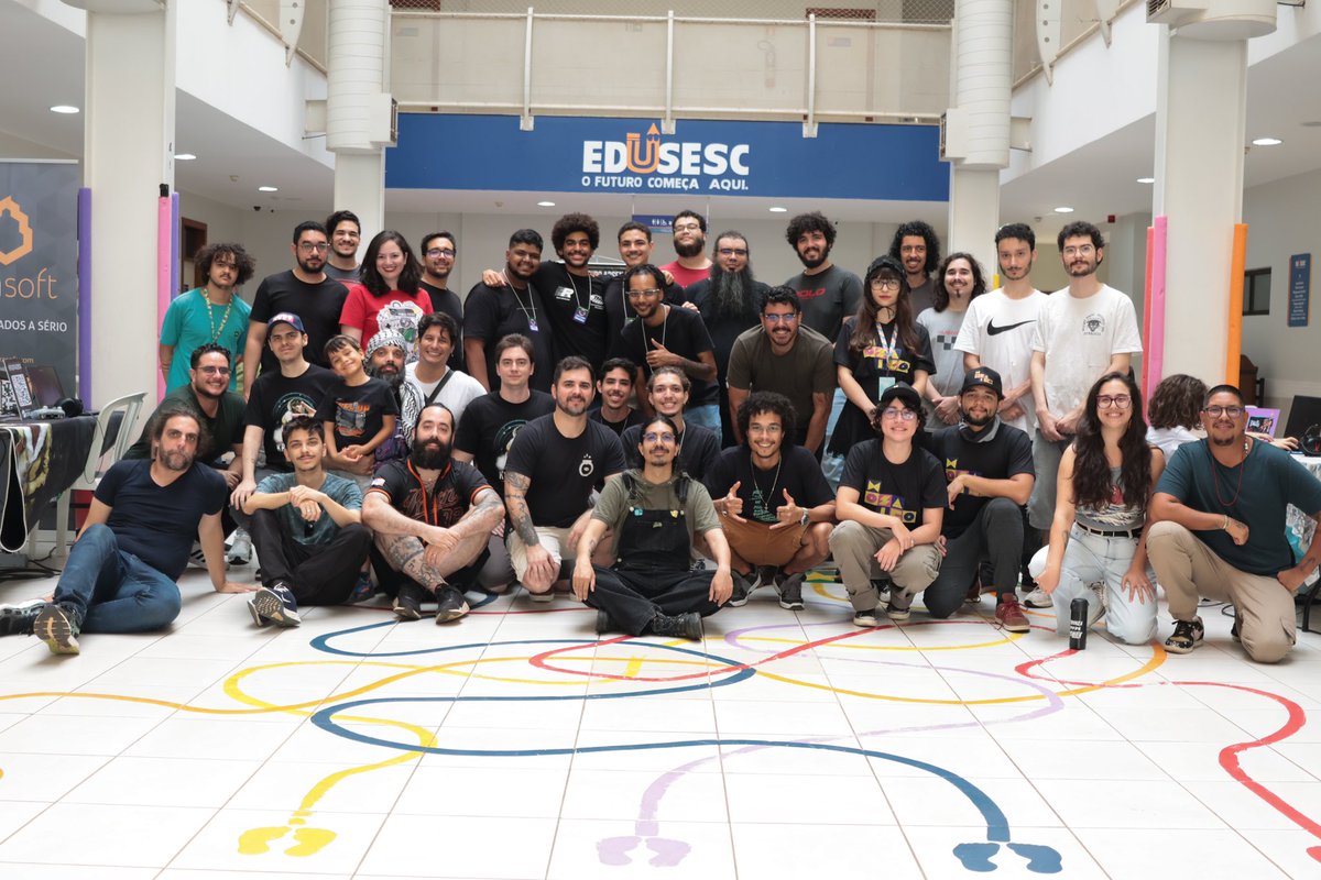 MosaicoStudios's tweet photo. Participamos da 2ª Mostra Bring e foi incrível! 

Ver o público jogando A Study in Gray, receber feedbacks e conhecer outros devs foi uma experiência única. 

Obrigado a todos que passaram por lá e à ABRING pelo evento!

#GameDev #IndieGame #MostraBring #VisualNovel #IndieDev https://t.co/oRWDueTYm2