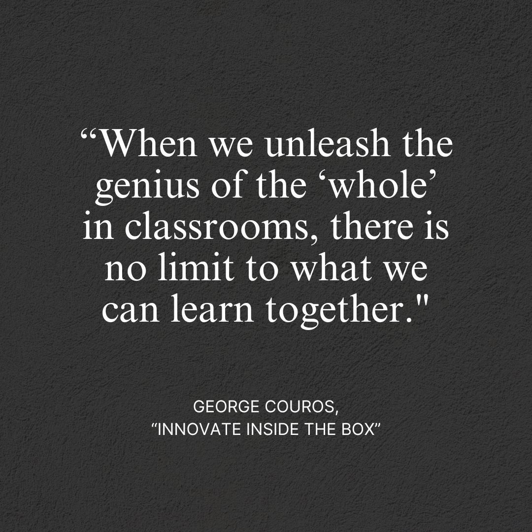 gcouros's tweet photo. "When we learn for, about, with (and from) our communities, we all become better through the process."

3 Types of Learning Crucial for Educators https://t.co/CHrG72UtVG https://t.co/MTl1vKDiN6