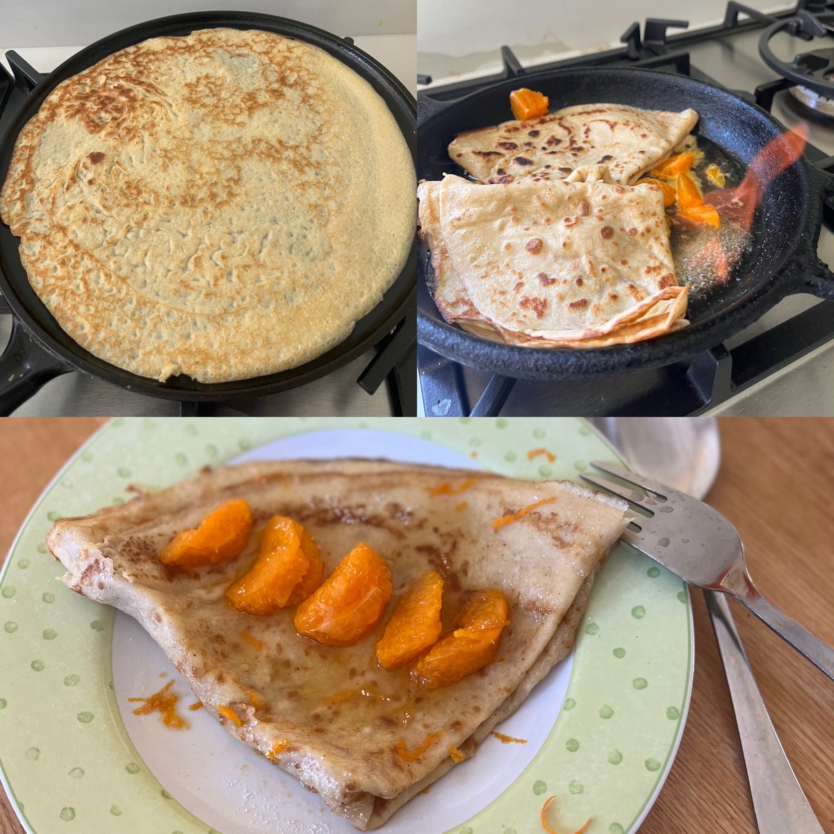 kgentry89's tweet photo. #HappyMothersDay #France #foodlover  J’adore la simplicitè des crêpes Suzette avec tune pointe de cannelle https://t.co/T408TtPoqS