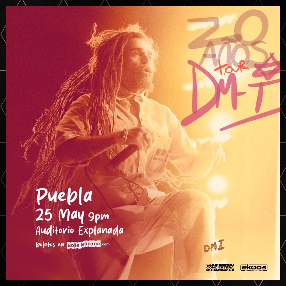 Este 25 de mayo regresa a #Puebla el artista <a href="/dreadmari/">Dread Mar I</a> 

🎫 Boletos en <a href="/boleterama/">Boleterama</a> 
🔗 boleterama.com/DreadMarIPuebla
🖊️ <a href="/EkoosMx/">EkoosMx</a> | <a href="/LaConcierteraMx/">La Conciertera</a> | <a href="/ExplanadaPueb/">Explanada Puebla</a> | <a href="/bachapromotora/">bacha promotora</a> | <a href="/MONSERRAT_ALC/">Mariana Alcàntara</a> 

#TodoIndieRock