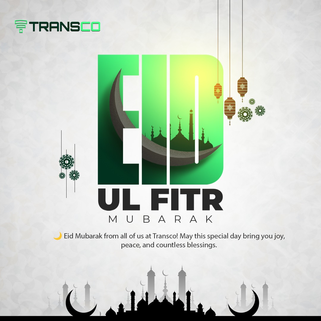 Eid Mubarak from Transco Africa! 🌙✨

Wishing our partners, clients, and friends a joyful and blessed Eid filled with peace, prosperity, and happiness. May this season bring new opportunities and success to all.

#EidMubarak #TranscoAfrica #Blessings