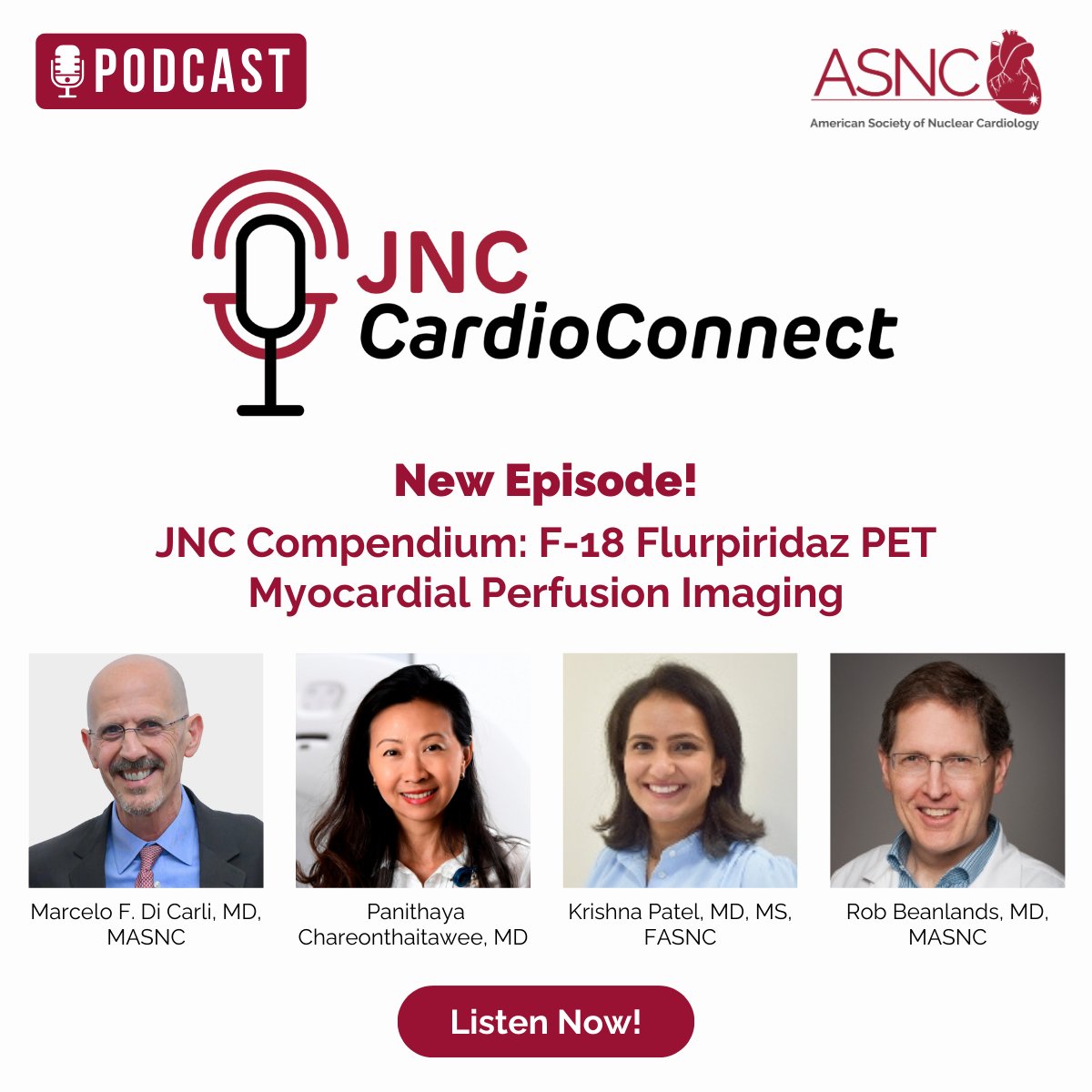 Journal of Nuclear Cardiology (@jncjournal) on Twitter photo 🎙️New Episode Alert! JNC CardioConnect Ep. 5 is LIVE!...JNC Compendium: F-18 Flurpiridaz #ThinkPET Myocardial Perfusion Imaging
Listen Now👉 shorturl.at/BiXfP
<a href="/mdicarli/">Marcelo Di Carli</a> <a href="/PanithayaC/">Panithaya Chareonthaitawee MD</a> <a href="/BeanlandsRob/">Rob Beanlands</a> 🎙️New Episode Alert! JNC CardioConnect Ep. 5 is LIVE!...JNC Compendium: F-18 Flurpiridaz #ThinkPET Myocardial Perfusion Imaging
Listen Now👉 shorturl.at/BiXfP
<a href="/mdicarli/">Marcelo Di Carli</a> <a href="/PanithayaC/">Panithaya Chareonthaitawee MD</a> <a href="/BeanlandsRob/">Rob Beanlands</a>