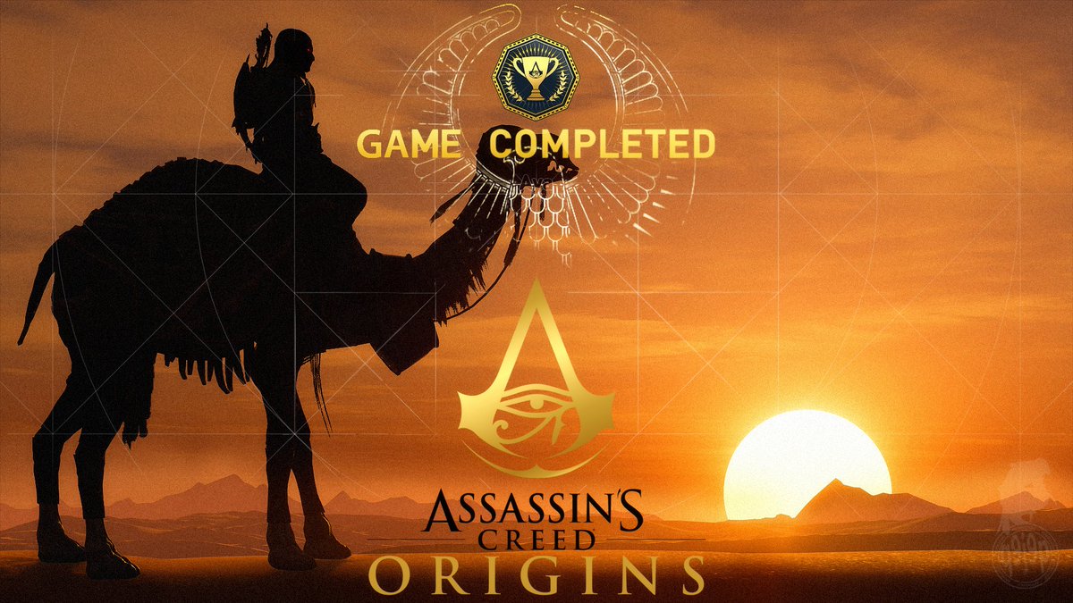 q9j9p's tweet photo. Game Completed
5th NG+ Playthrough

I will never get tired of playing Origins, I imagine. Everytime I finished my run, feels like I am saying goodbye to a very good friend. And that is the reason why I will always return back to see Bayek Of Siwa, The Hidden One. https://t.co/xJc98tiz08