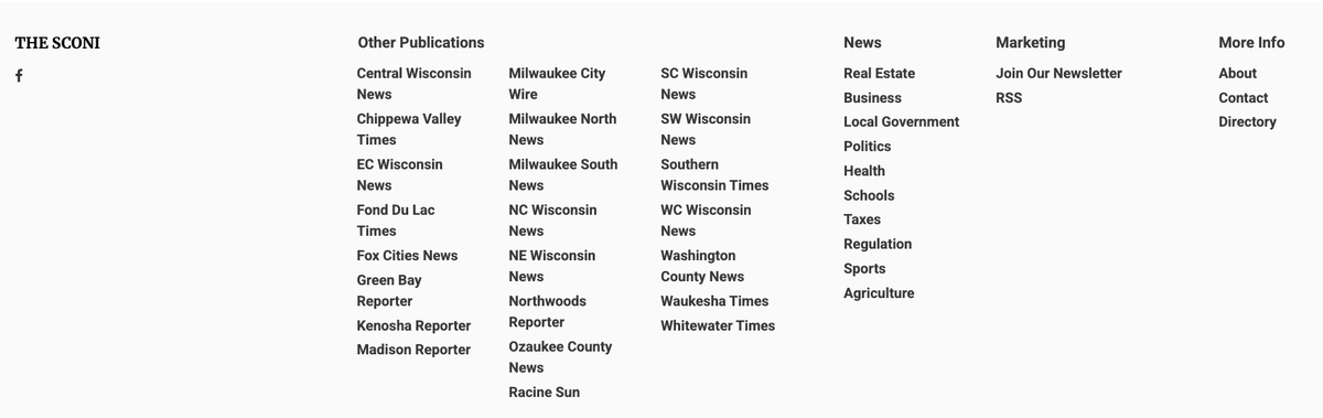 jnorcr's tweet image. So, when #MomsforLiberty&apos;s Scarlett Johnson posts a &quot;news&quot; story that features her anti-LGBTQ activism, she is careful not to draw attention to the fact it is generated by Metric Media&apos;s #pinkslime &quot;outlet&quot;, The Sconi. 
---
#Wisconsin #FakeNews #RightWingWatch