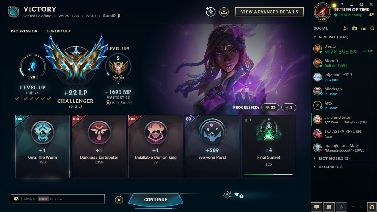 quick 1k lp noob server before spring split