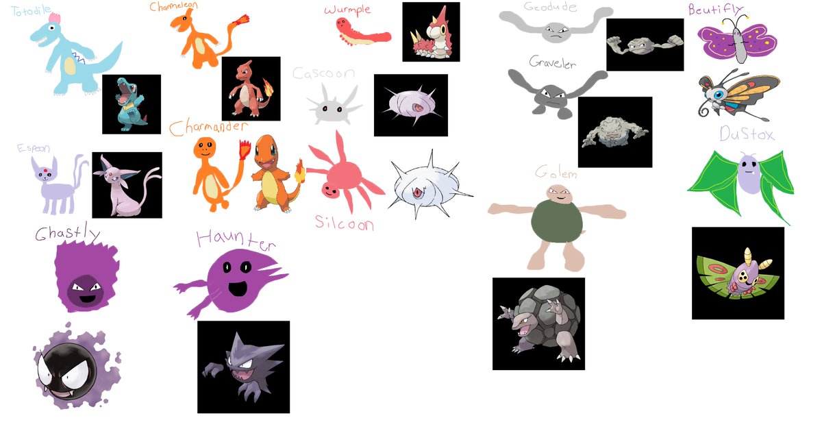 My new Pokemon Batch 8. Oh no. I'm so sorry.