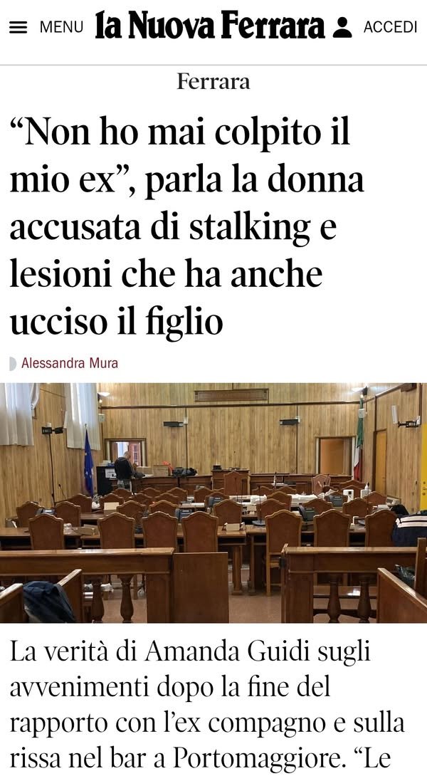 maschicidio's tweet photo. SORELLA NON TI CREDO!
“Non ho mai colpito il mio ex”, parla la donna accusata di stalking e lesioni che ha anche ucciso il figlio
#violenzafemminile #assassina #infanticidio #maschicidio #omicidio #falsitàmorale #cancrofemminista #donneviolente
https://t.co/kFg4YnNzN6 https://t.co/vSi3b1EXRI