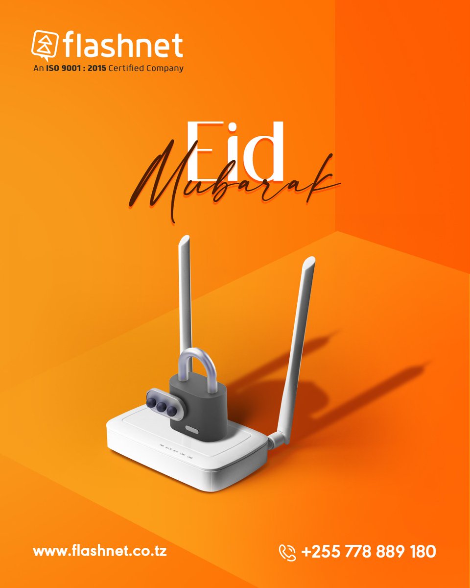 flashnet_tz's tweet image. Eid Mubarak! 
May this Eid bring you peace, happiness, and prosperity. A special day to be thankful for all the good things in life. 
-Team Flashnet
#Tanzania #Flashnet #EidMubarak #HappyEid #FestiveJoy #EidCelebration #EidJoy #EidHolidays #JoyfulCelebrations #InternetForAll