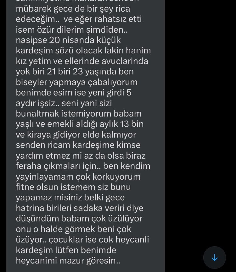 hayırlı akşamlar, hayırlı bayramlar cümleten. 🌷
bazılarımızın bayramı buruk geçiyor biraz, elimizden geldiğince destek olsak çok güzel olmaz mı? yardımcı olmak isteyen dm’den ulaşabilir. ✨