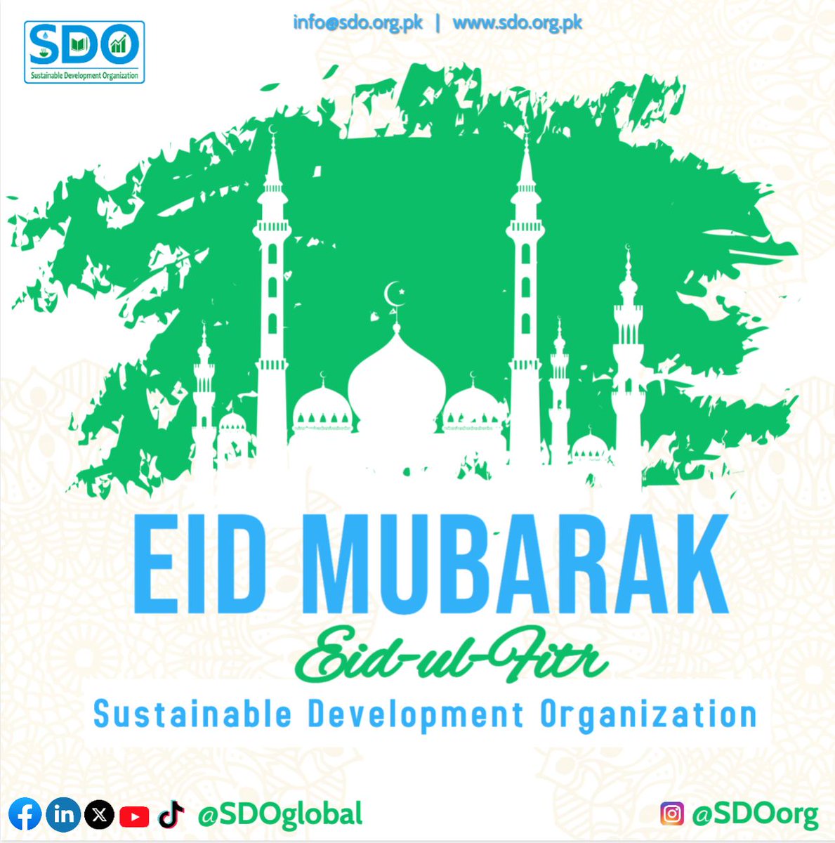 ✨ Eid Mubarak! ✨عيد مبارك🌙
May this blessed occasion bring you joy, peace, and countless blessings. May your heart be filled with gratitude, your home with laughter, and your life with endless prosperity. 

Stay blessed, stay happy!