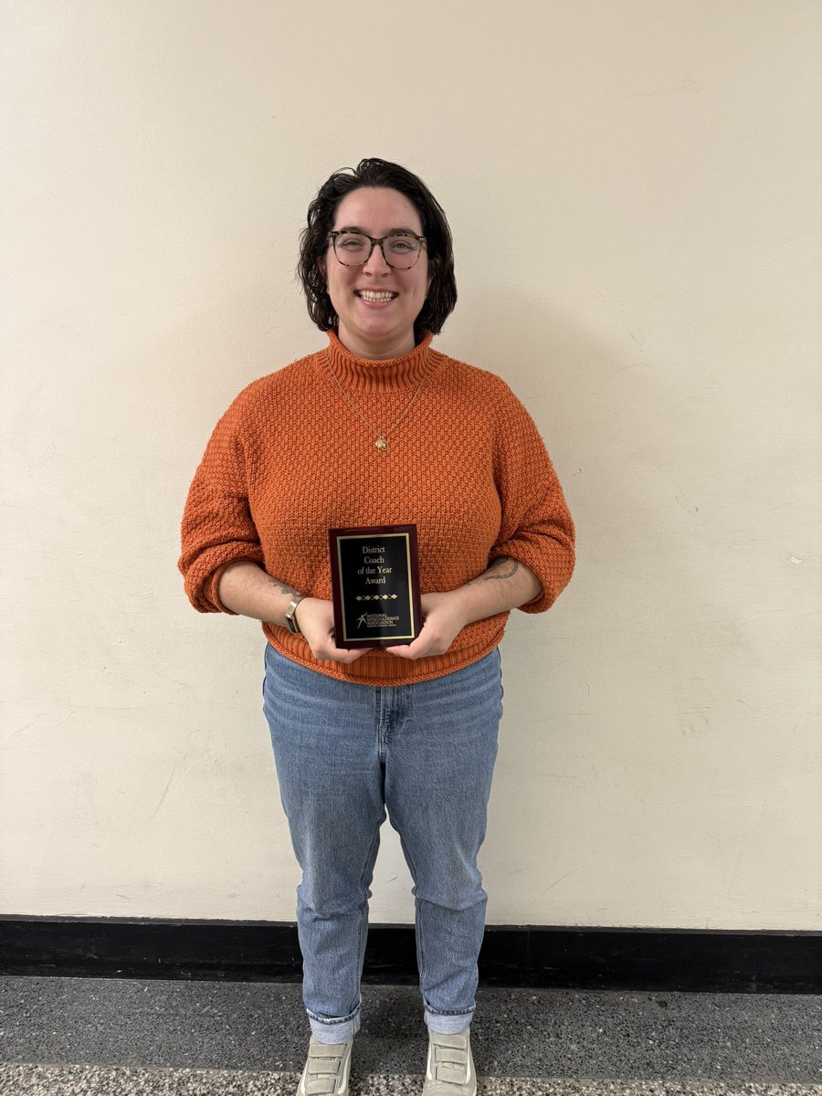 DrSusko's tweet photo. Congratulations to @GilmanSchool Speech &amp; Debate Coach Camila Vasquez on winning the NSDA Chesapeake District Coach of the Year Award! https://t.co/1J3uz6MyL8