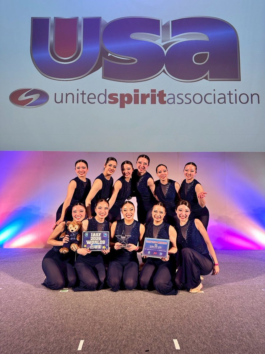 11_rina24's tweet photo. 2025/03/29
USA ALL Star Nationals 2025
LEON Dance Team REVIVE
Open編成 Jazz部門 第1位
IASF 2026 Dance Worlds 出場権獲得

沢山の応援ありがとうございました。 https://t.co/yCNNtJaWnq