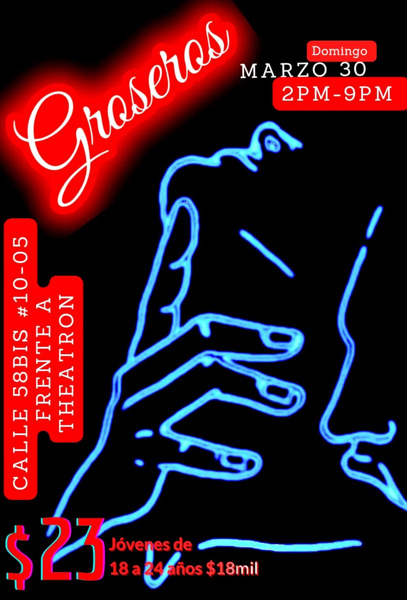 Estaré Hoy Domingo 30 Marzo en <a href="/groserosparty/">Groseros Party Bogotá</a> como Invitado Especial .. Los veo a tods por allá para pasar una tarde llena de mucho sexo,sudor y calor. Darles verga y Culo a lo que marca, 👅💦💦🍆🍑🍑😈🍁🍂🤙💯💯 . NOS VEMOS EN <a href="/groserosparty/">Groseros Party Bogotá</a>