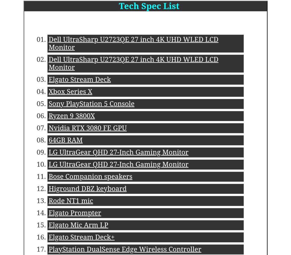 CyberTechWare's tweet image. Turn your workspace into a tech haven with state-of-the-art desk setups! 🖥️🌟 From ergonomic keyboards to high-speed USB hubs, discover it all at CyberTechWare.com. #TechDesk #Workspace #Dell #Elgato #Xbox #Sony #Ryzen #Nvidia  #LG #Bose #HiGround #Rode #PS #Scuf #Logitech…