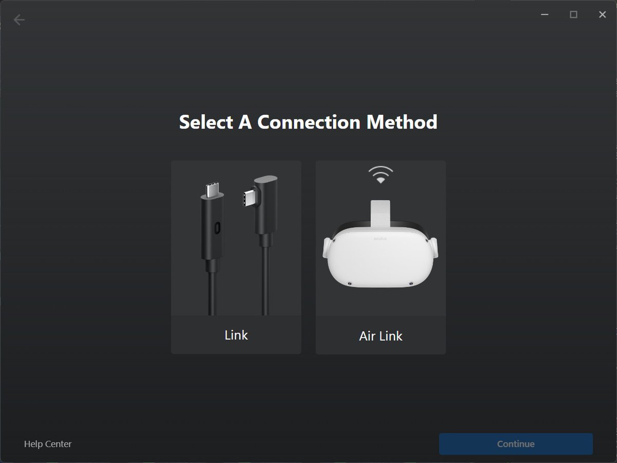 HakkuTyyppi's tweet photo. Accidentally clicked something like "device setup", and now this app won't give me the choice to cancel this operation. What is this UX planning, hey? 🤦♂️
Can't go back!
#MetaApp @Meta #BadUX #Oculus https://t.co/VIOAxrQJaL