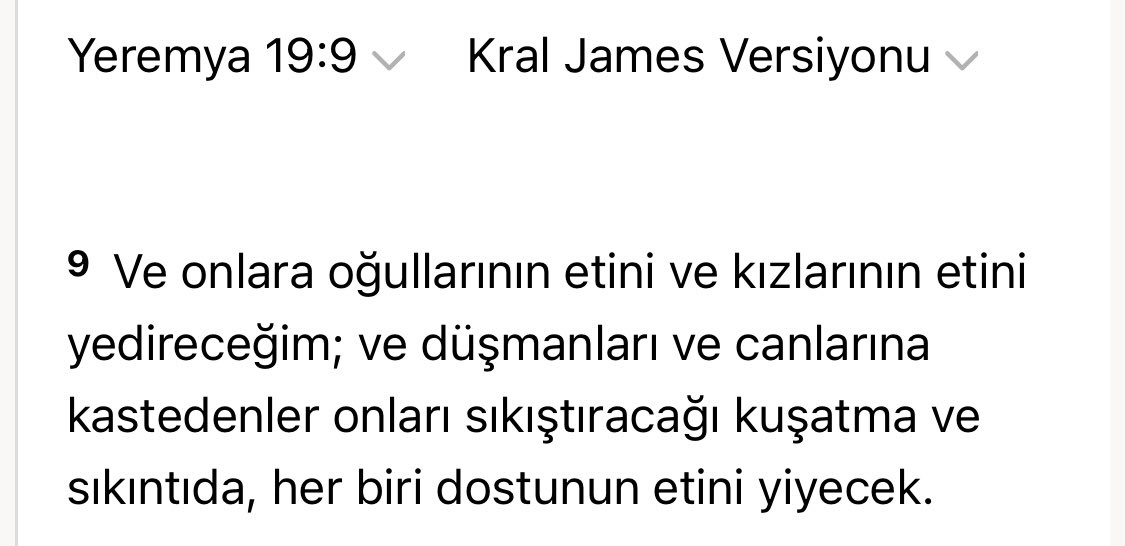 DrDemirdasEn's tweet photo. İmamoğlu’nun babasının ‘ciğer yeme’ bedduası gündem olmuş.

Peki, bu dua nereden geliyor?

👇 

✝️ ��ncil, Yeremya 19:9 https://t.co/35syRXai0i