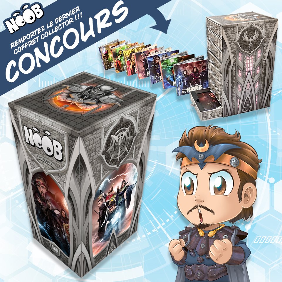 Noob - Olydriverse (@olydri_noob) on Twitter photo CONCOURS RT + FOLLOW <a href="/Olydri_Noob/">Noob - Olydriverse</a> 👀
En rangeant le local, on a retrouvé ce qui doit être le tout dernier coffret collector NOOB "Tour Galamadriabuyak" sous blister. 💗 On vous la fait gagner à l'occasion de notre campagne WARPZONE sur Ulule : fr.ulule.com/warpzone-rebir…
TAS le CONCOURS RT + FOLLOW <a href="/Olydri_Noob/">Noob - Olydriverse</a> 👀
En rangeant le local, on a retrouvé ce qui doit être le tout dernier coffret collector NOOB "Tour Galamadriabuyak" sous blister. 💗 On vous la fait gagner à l'occasion de notre campagne WARPZONE sur Ulule : fr.ulule.com/warpzone-rebir…
TAS le