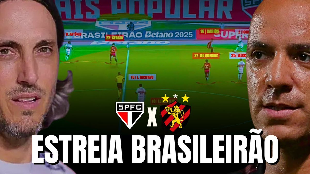 Em duelo de estratégias entre Zubeldia e Pepa, Sport anula São Paulo e conquista ponto importante. Mas como foi?Explico:
 
📋4-1-4-1 com tripé no meio
♻️Coordenação defensiva 
🛡️Encaixes setorizados
🔥Pressão alta
⚠️Erros no terço final
💥Contra-ataque 

EDIÇÃO 🖥️@Klipdraw