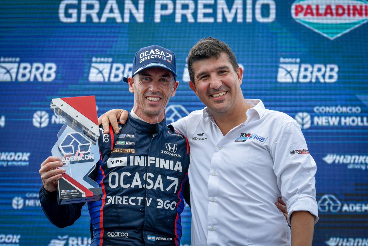 Nuestro primer DRIVER OF THE WEEKEND by ADEMICON fue el argentino 🇦🇷 <a href="/leonelpernia/">Leonel Pernia</a> que acumuló 68 puntos durante el fin de semana. ¡Felicitaciones, Leo! 🎉👏 Y gracias <a href="/ademicon/">Ademicon</a> por acompañarnos nuevamente! 🙌

🏁 O nosso primeiro DRIVER OF THE WEEKEND by ADEMICON da temporada