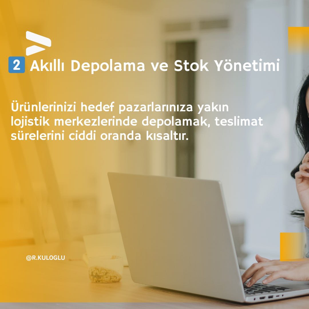İHRACATTA TESLİMAT SÜREÇLERİNİ HIZLANDIRMANIN YOLLARI
İhracatta hızlı ve sorunsuz teslimat, müşteri memnuniyetini artırırken rekabette öne çıkmanızı sağlar. Peki, teslimat süreçlerini nasıl daha verimli hale getirebilirsiniz? 
#İhracat #Lojistik #Teslimat #DışTicaret #KargoYöneti
