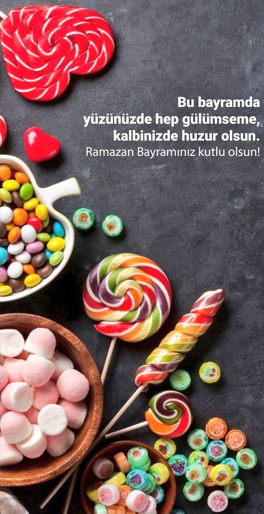 Sevdiklerinizle şeker tadında, huzurlu iyi bayramlar🍬🌺🌸

#RamazanBayramı 
#iyibayramlar
#RamazanBayramı