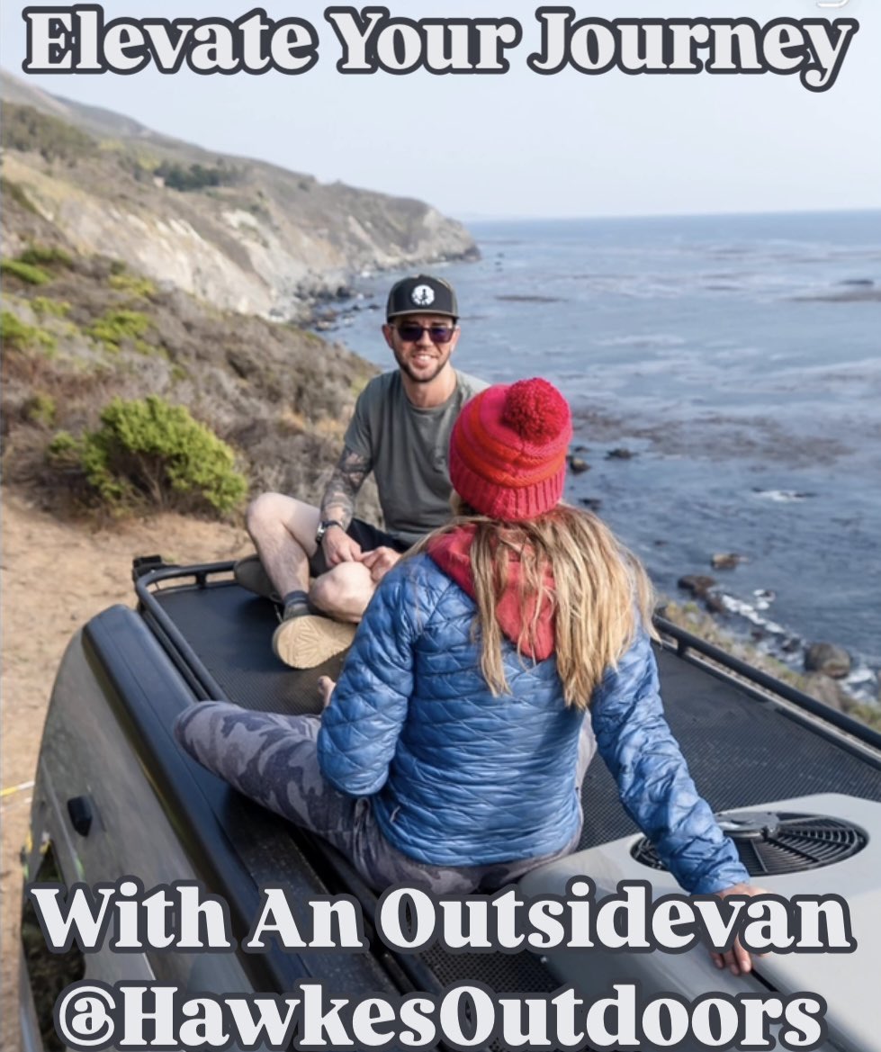 hawkesoutdoors's tweet image. Elevate your #journey with an #outsidevan . They can #customize like this #lowprofile #roofrack for a higher level #scenicview . Find out more at hawkesoutdoors.com or 210-251-2882