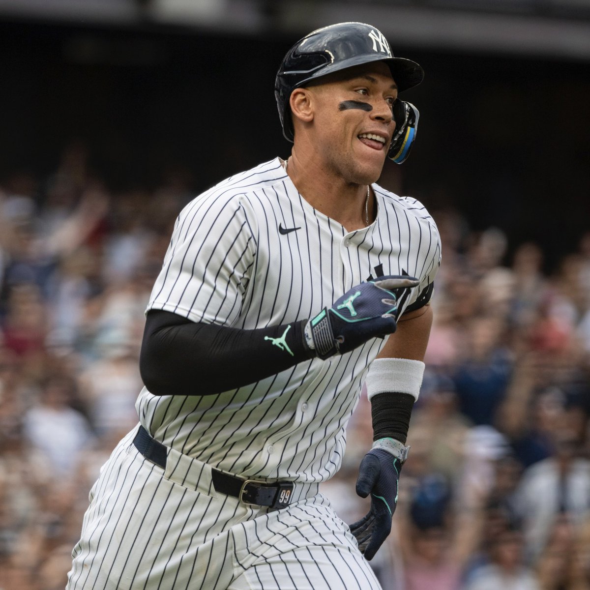 Aaron Judge is the first Yankee in franchise history to hit four home runs in the first three games of the season