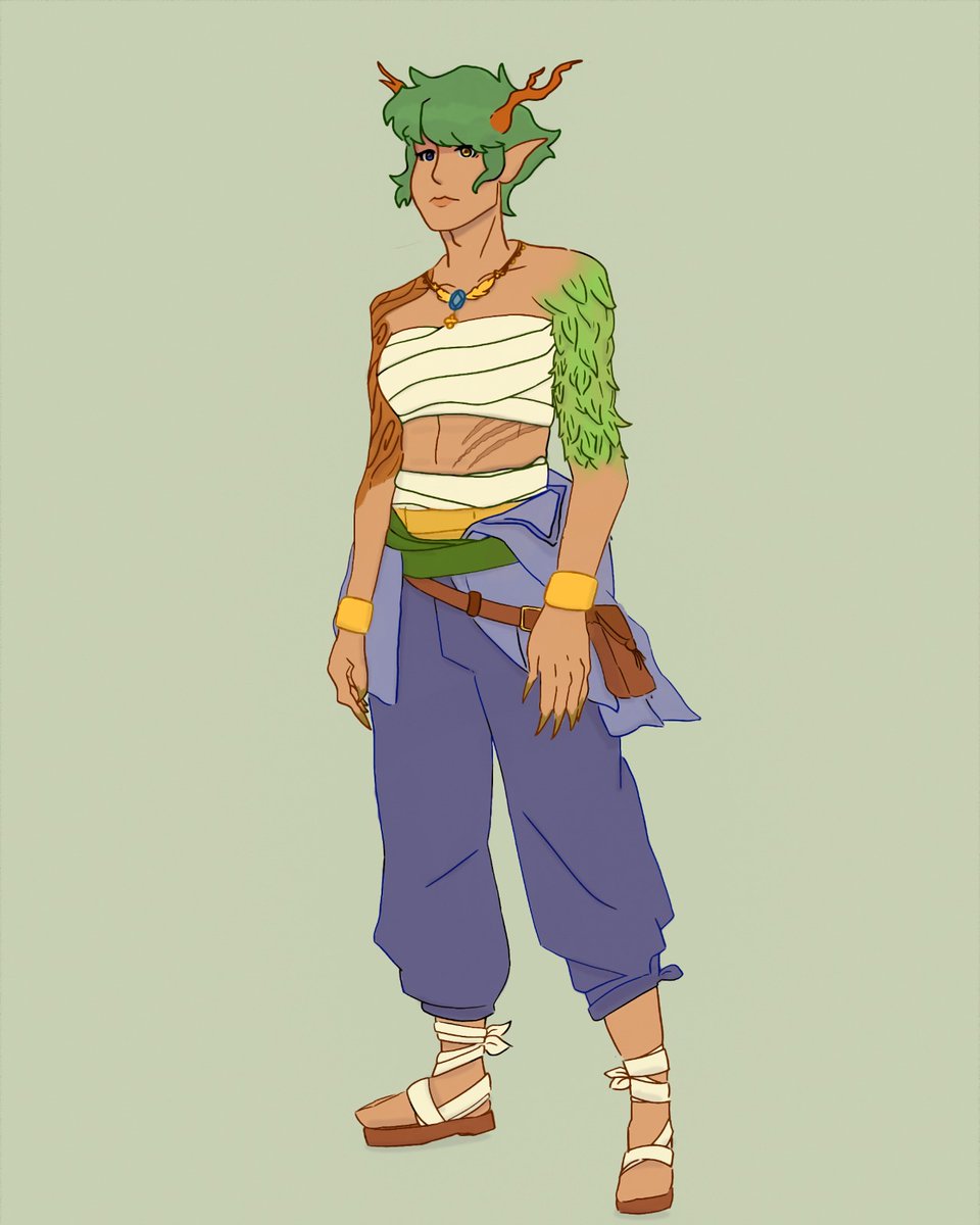 BatCathy_'s tweet photo. Finally drew something after a long time, even if it's just for a dnd campaign 😁 https://t.co/lTG6cu5C6x