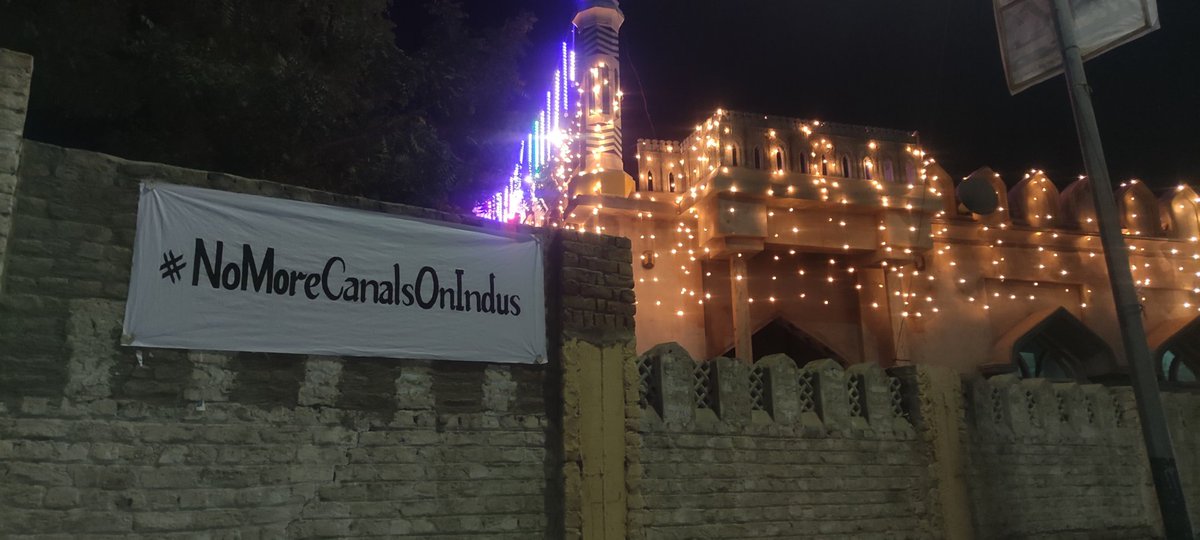 #NoMoreCanalsOnIndus