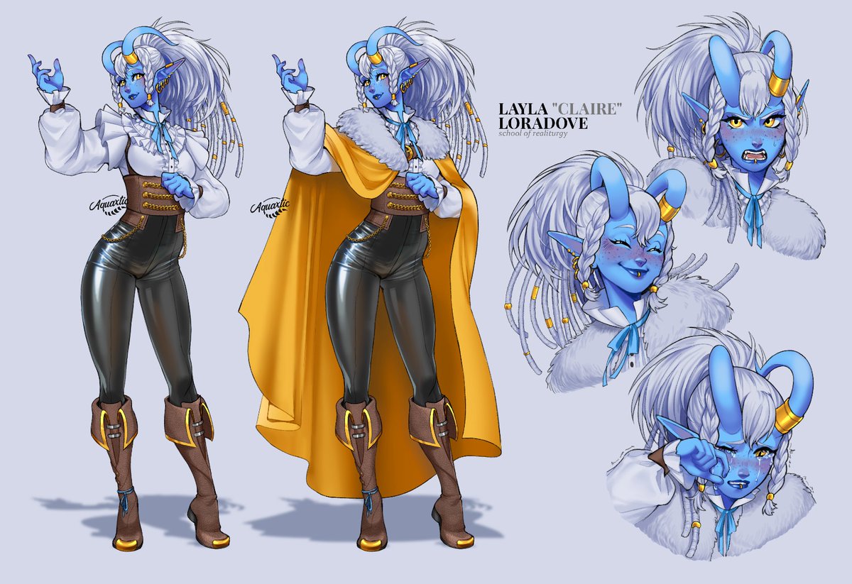 she's officially fINISHEEEEEED 
#dnd #originalcharacter