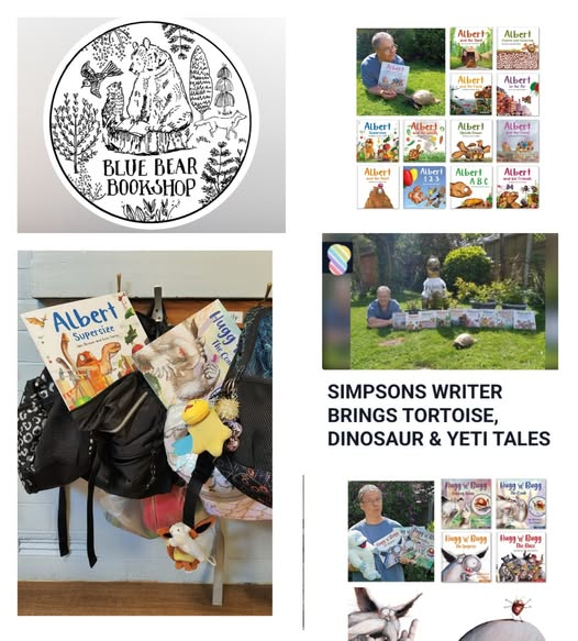IanBrownTV's tweet photo. Looking forward to teaming this week with #BlueBearBookshop @BBbookshop #HartleyWintney #Hook #Hampshire for #ALBERTthetortoise #HuggnBugg #bookshop + #school #storytime #events. Set to meet more than 600 young #readers https://t.co/Olqfb5dRZA
#bookseries #storytelling #tortoise https://t.co/3I6Au7Nhop